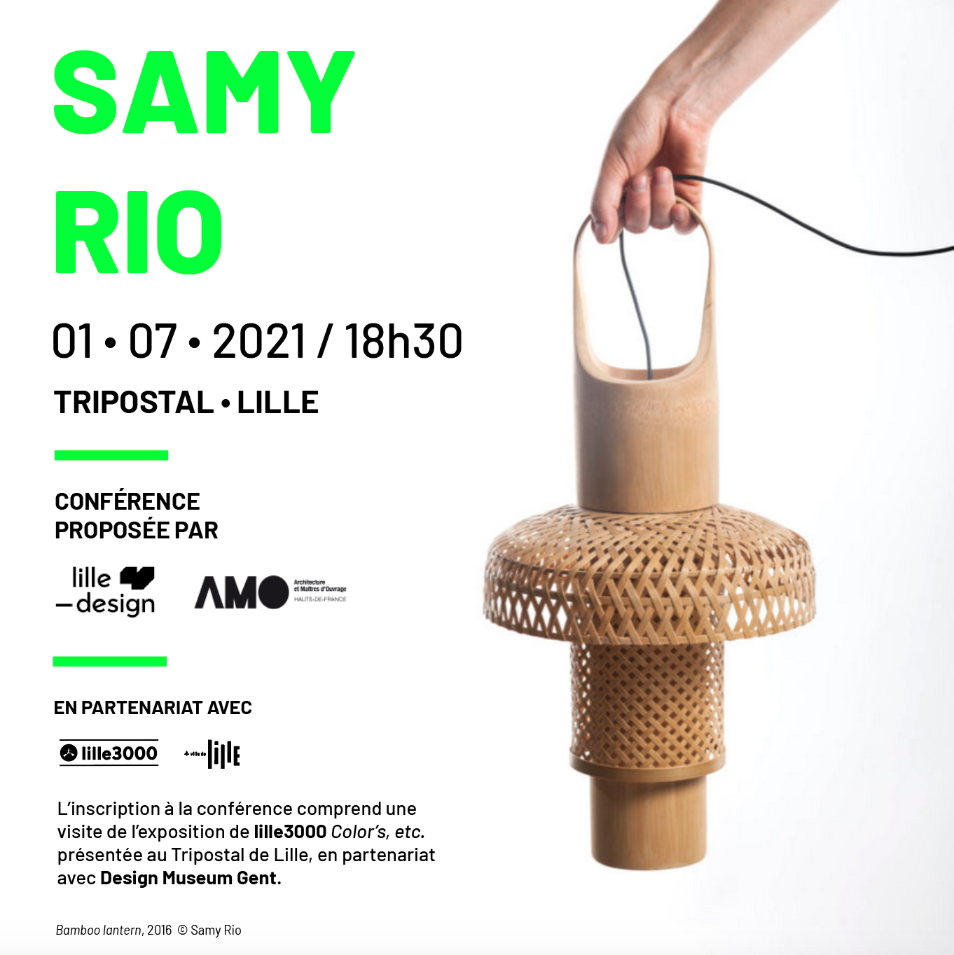 REPLAY — Grande Leçon de Design by Samy Rio 
