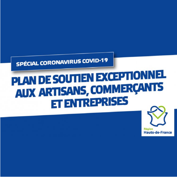 COVID-19 : plan de soutien aux entreprises des Hauts-de-France